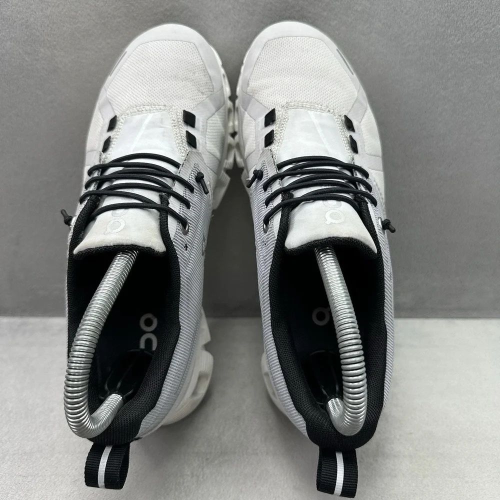 Womens Size 6.5 ON Cloud 5 Waterproof Glacier | White Shoes Athletic Running